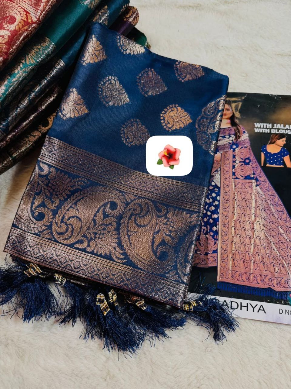 শাড়ীর ফেব্রিক্সঃ তসর সিল্ক কাতান