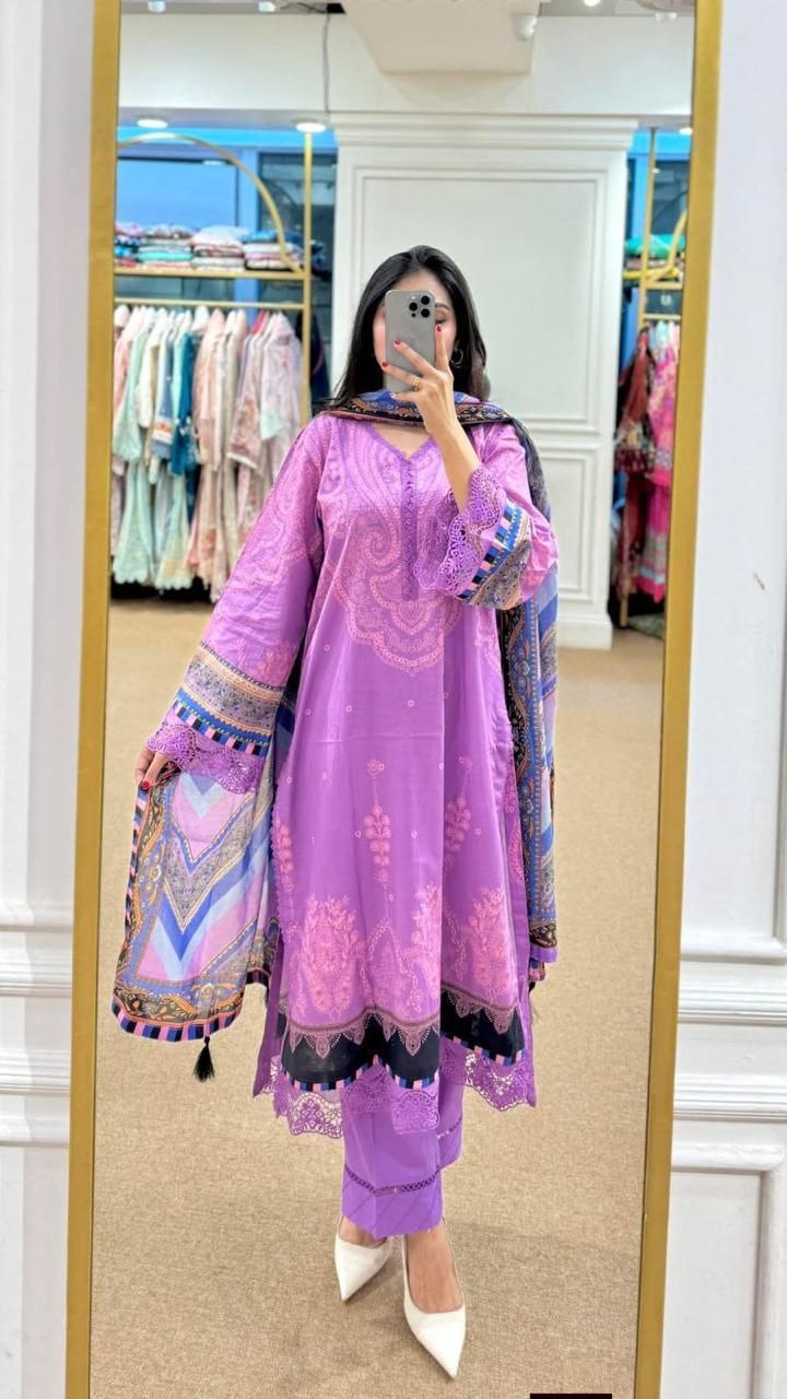 Digital Print Three Piece