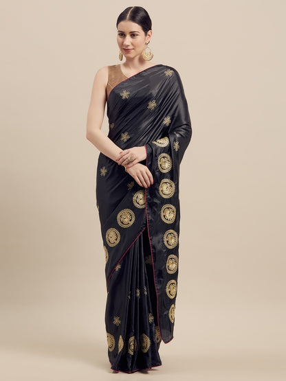 ব্লাউজ পিস সহ সিল্ক শাড়ী