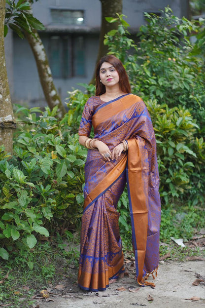 Kanjivaram katan Sharee