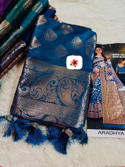 শাড়ীর ফেব্রিক্সঃ তসর সিল্ক কাতান
