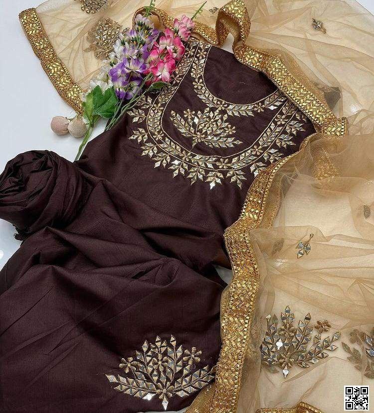 Semi-Stitched Premium Rayon Three Piece