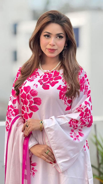 𝐏𝐮𝐫𝐞 𝐂𝐨𝐭𝐭𝐨𝐧 (𝐤𝐚𝐦𝐢𝐳+𝐩𝐞𝐧𝐭+ 𝐃𝐮𝐩𝐚𝐭𝐭𝐚) 𝐓𝐡𝐫𝐞𝐞 𝐏𝐢𝐬 𝐒𝐞𝐭