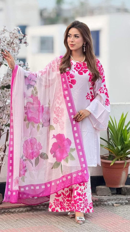 𝐏𝐮𝐫𝐞 𝐂𝐨𝐭𝐭𝐨𝐧 (𝐤𝐚𝐦𝐢𝐳+𝐩𝐞𝐧𝐭+ 𝐃𝐮𝐩𝐚𝐭𝐭𝐚) 𝐓𝐡𝐫𝐞𝐞 𝐏𝐢𝐬 𝐒𝐞𝐭