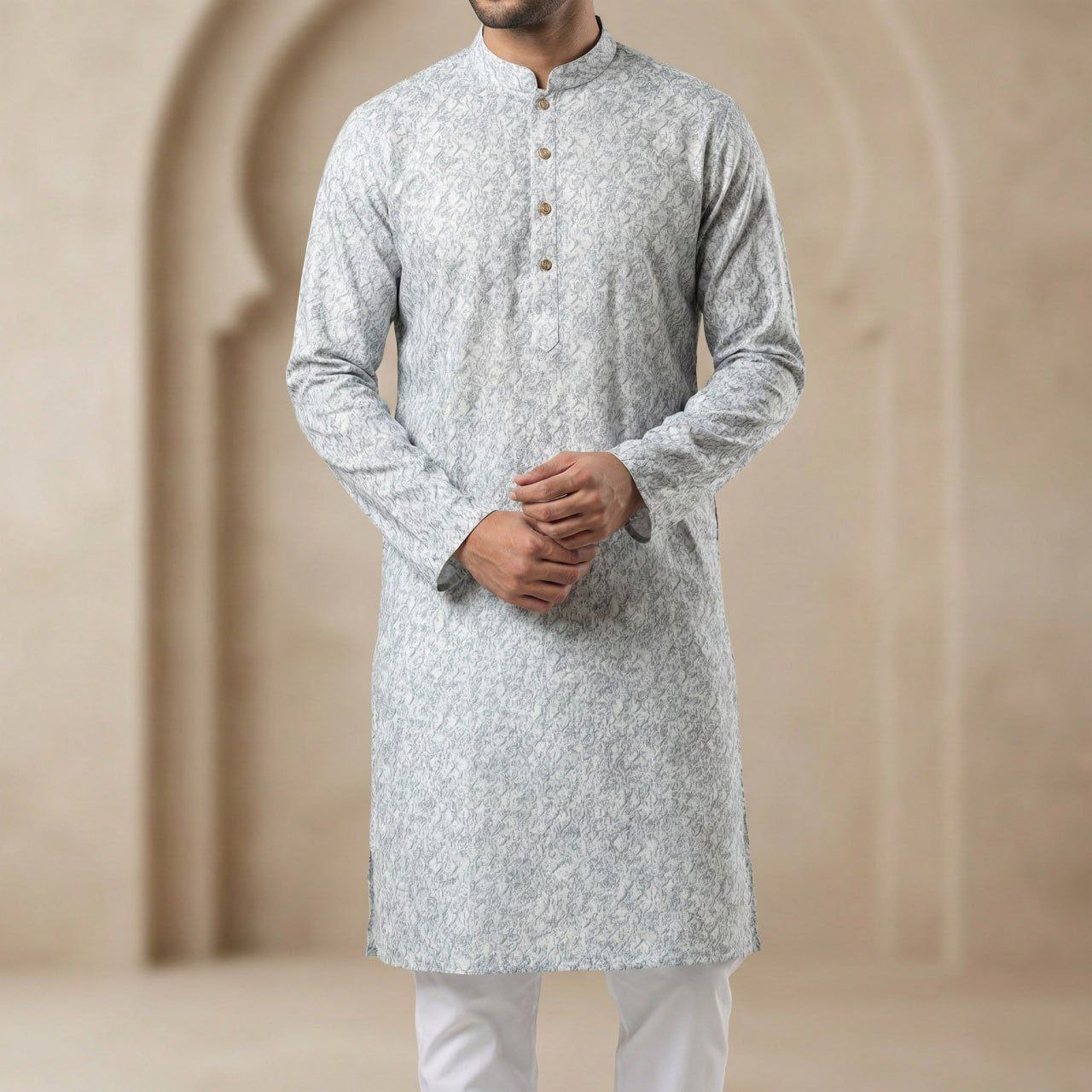 ঈদে আপনার আভিজাত্যে আনুন নতুন মাত্রা — Men’s Cotton Luxury Punjabi!