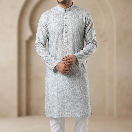 ঈদে আপনার আভিজাত্যে আনুন নতুন মাত্রা — Men’s Cotton Luxury Punjabi!