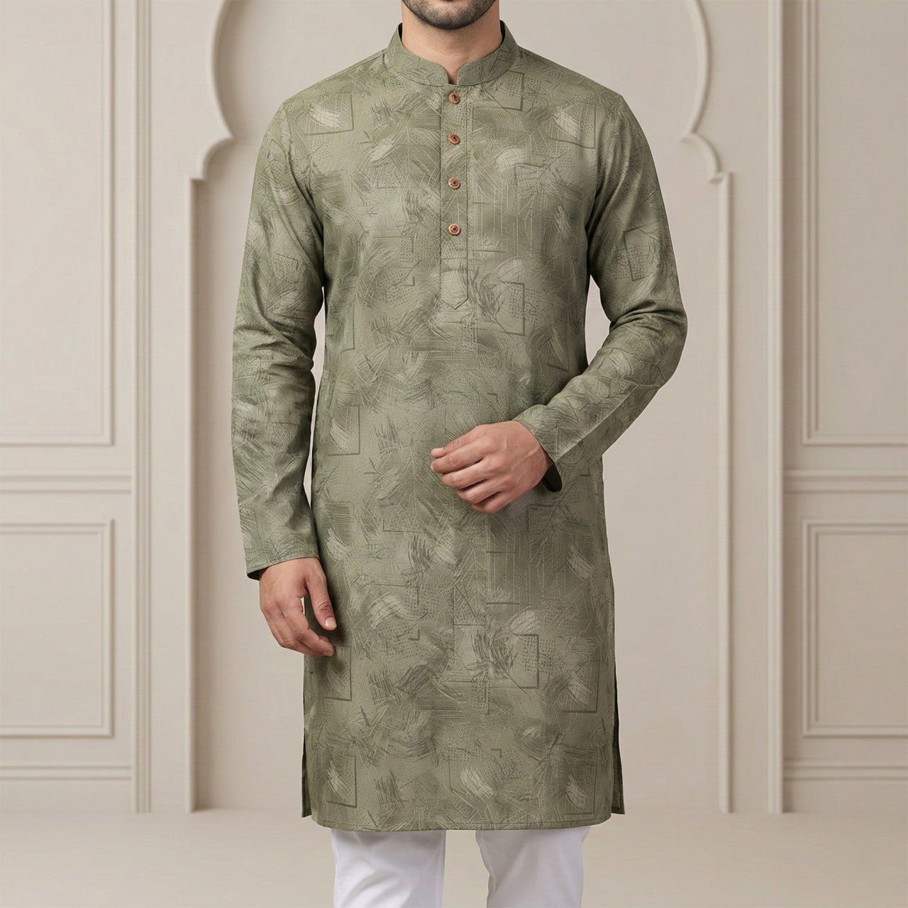 ঈদে আপনার আভিজাত্যে আনুন নতুন মাত্রা — Men’s Cotton Luxury Punjabi!