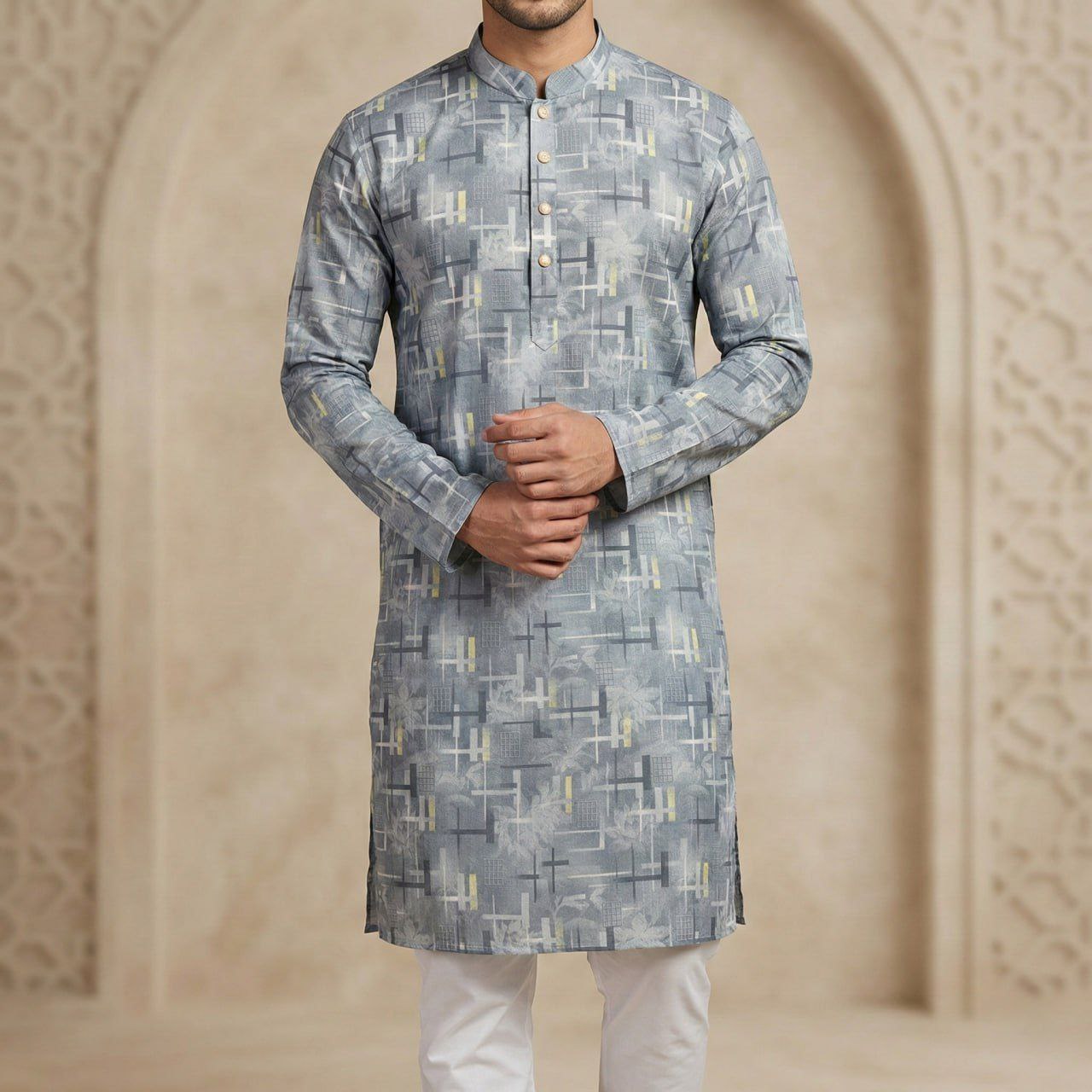 ঈদে আপনার আভিজাত্যে আনুন নতুন মাত্রা — Men’s Cotton Luxury Punjabi!
