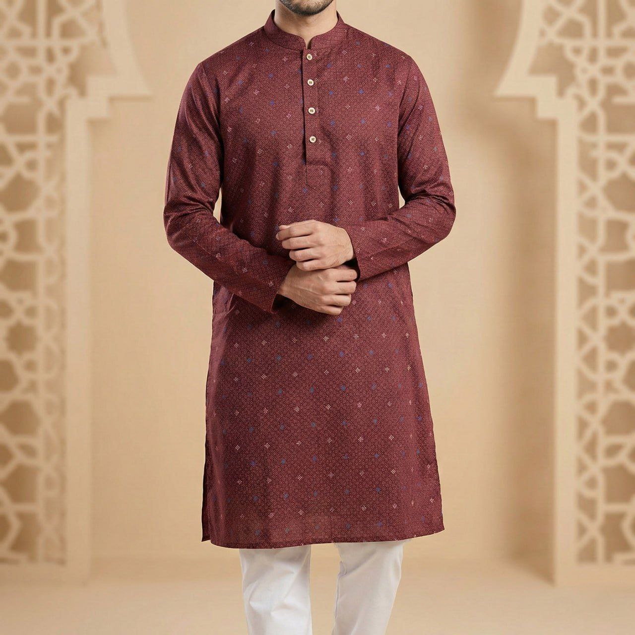 ঈদে আপনার আভিজাত্যে আনুন নতুন মাত্রা — Men’s Cotton Luxury Punjabi!