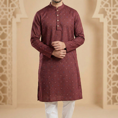 ঈদে আপনার আভিজাত্যে আনুন নতুন মাত্রা — Men’s Cotton Luxury Punjabi!