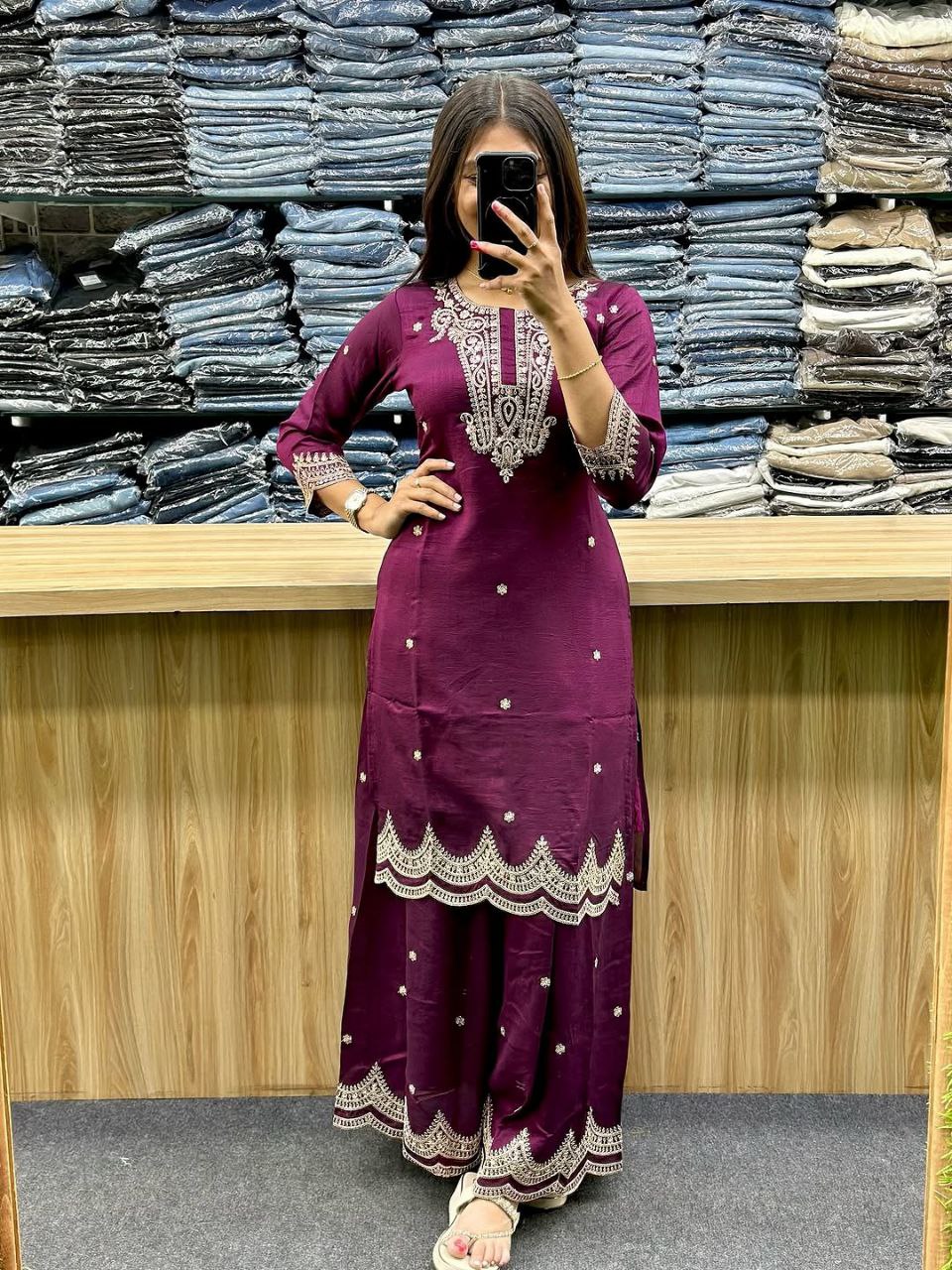 Garara Dreess embroidery Work