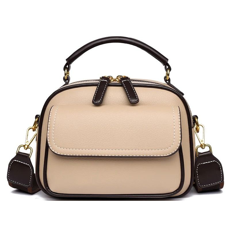 Handbag soft small Shoulder Pu Leather Tote Hand Bags for Ladies