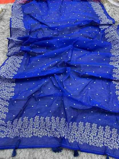 স্কিন প্রিন্ট শাড়ি